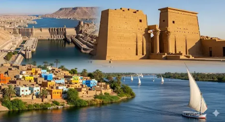 Aswan’da Gezilecek Yerler – Philae Tapınağı, Yüksek Baraj, Nubya Köyleri ve Nil Üzerinde Felucca